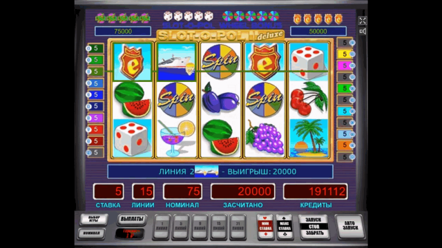Характеристики слота Slot-O-Pol Deluxe 6